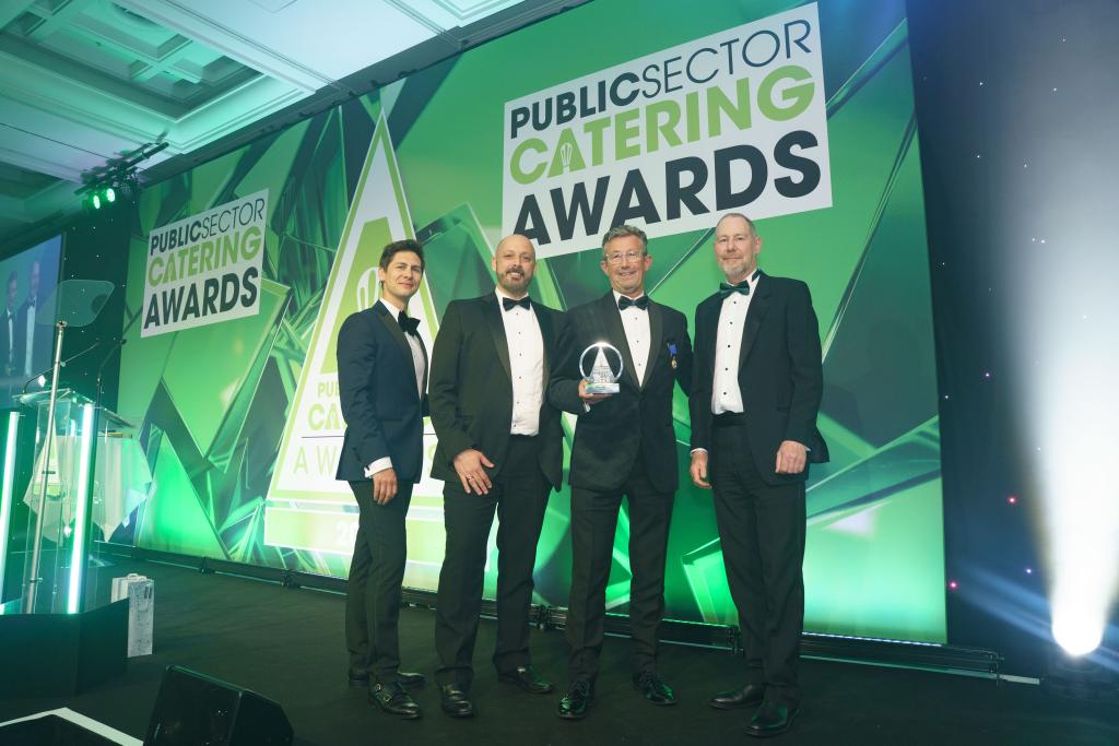 Phil Shelley wins Lifetime Achievement honour at Public Sector Catering Awards