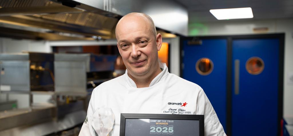 Stuart Fildes, executive chef within its education & healthcare sector Stuart Fildes, executive chef within its education & healthcare sector