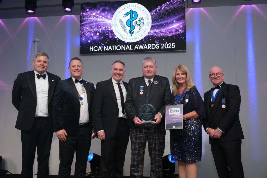 Brian Robb wins The Wilma Wilkie Outstanding Service Award