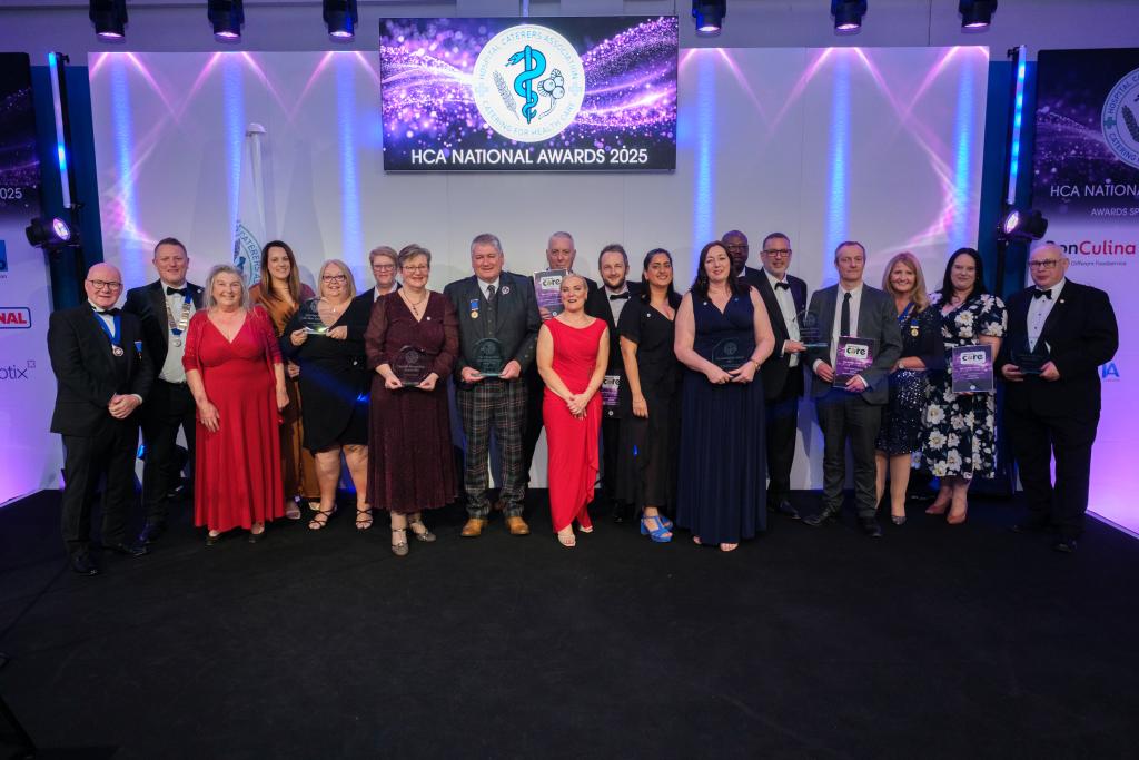 Hospital Caterers Association 2025 award winners 