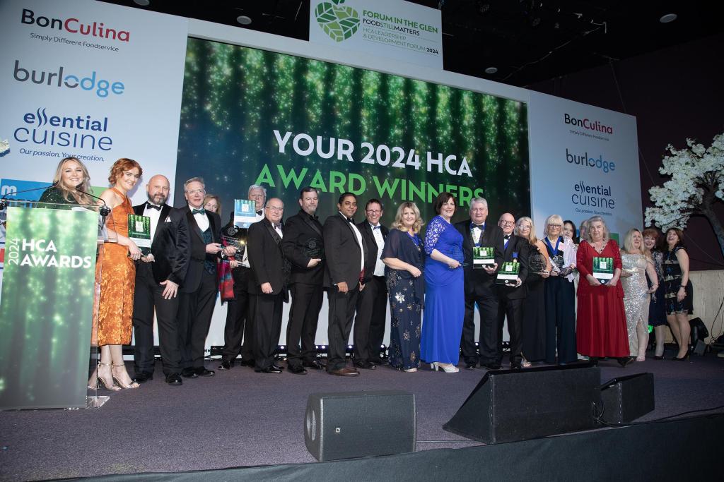 Hospital catering stars honoured at HCA annual awards night Hospital catering stars honoured at HCA annual awards night